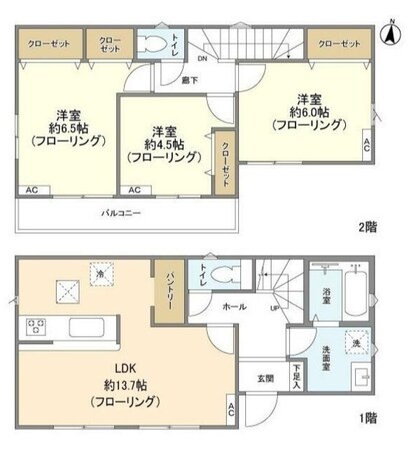 Kolet八王子大塚04の物件間取画像